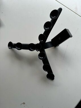 TENIKLE Black FLEXIBLE PHONE  Stand with Three-Arm Support